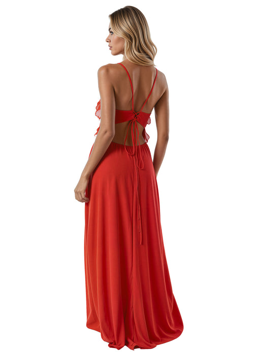 Hover image -  Maaji Red Owen Long Dress