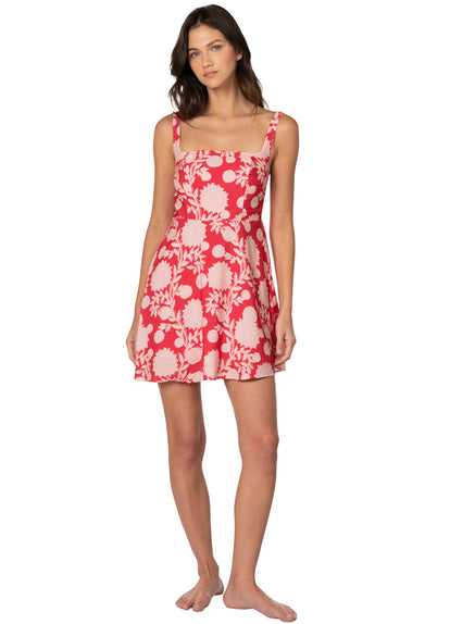 Thumbnail - Foto de Candy Flowery Eclipse Isolde Short Dress by Maaji - Vestidos - Ropa de Playa - 4