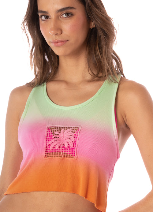 Alternative image -  crop top from Maaji – Colorful Dye Odalys Beachwear Crop Top – Category: Apparel , Accessories Clothing