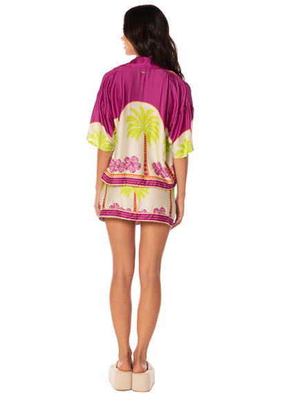 Thumbnail - Maaji Moroccan Palm Celestia Short Skirt  - 10