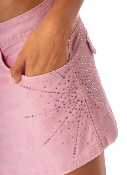 Thumbnail - Maaji Acid Pink Cressida Short Skirt - 6