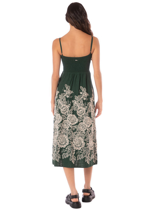 Hover image -  Foto de Stitched Garden Catleya Midi Dress by Maaji - Vestidos - Ropa de Playa