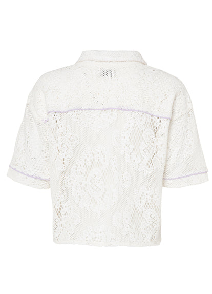  shirts from Maaji – Flowery Crochet Solene Shirt – Category: Apparel , Accessories Clothing