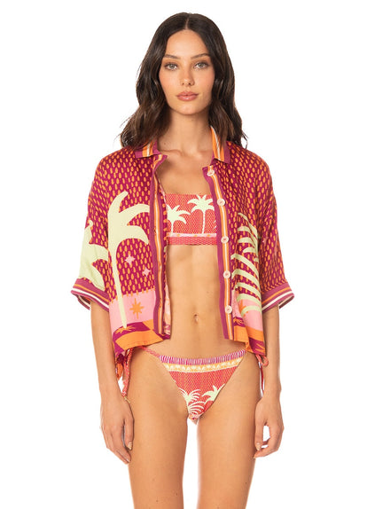 Thumbnail - Foto de Funky Palms Solene Shirt by Maaji - Camisas - Ropa de Playa - 1