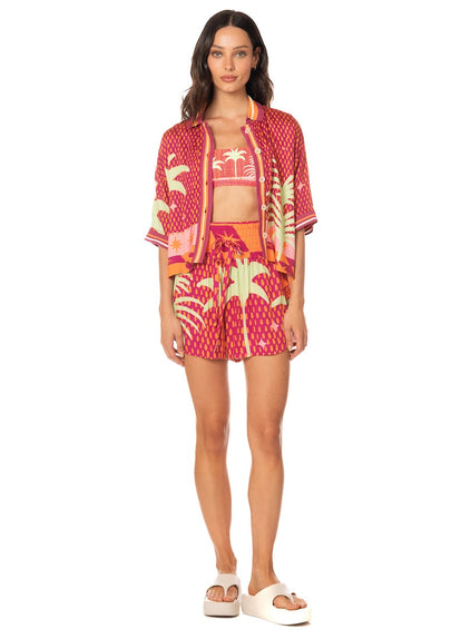 Thumbnail - Foto de Funky Palms Solene Shirt by Maaji - Camisas - Ropa de Playa - 5