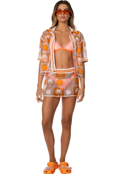  Foto de Sunny Whisper Solene Shirt by Maaji - Camisas - Ropa de Playa