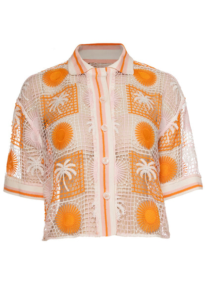  Foto de Sunny Whisper Solene Shirt by Maaji - Camisas - Ropa de Playa