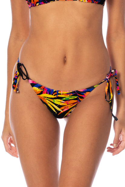 Thumbnail - Maaji Midnight Tropics Sunny Tie Side Bikini Bottom - 3