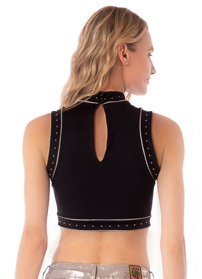  crop top from Maaji – Crystal Cosmos Pygmy Crop Top – Category: Apparel , Accessories Clothing