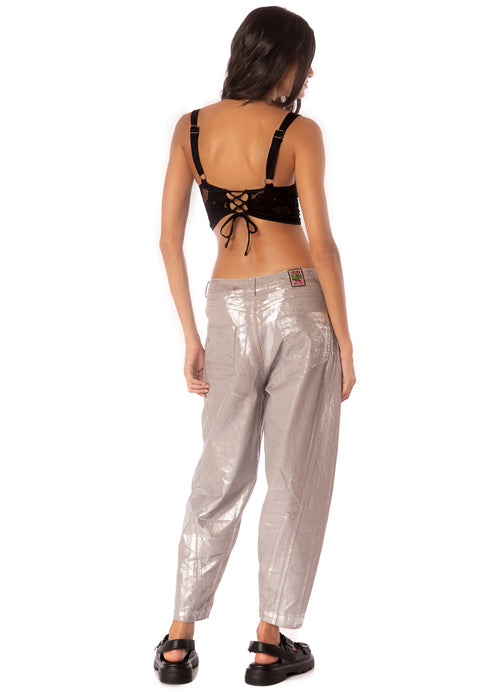 Main image -  Maaji Smokey Silver Aster Pants