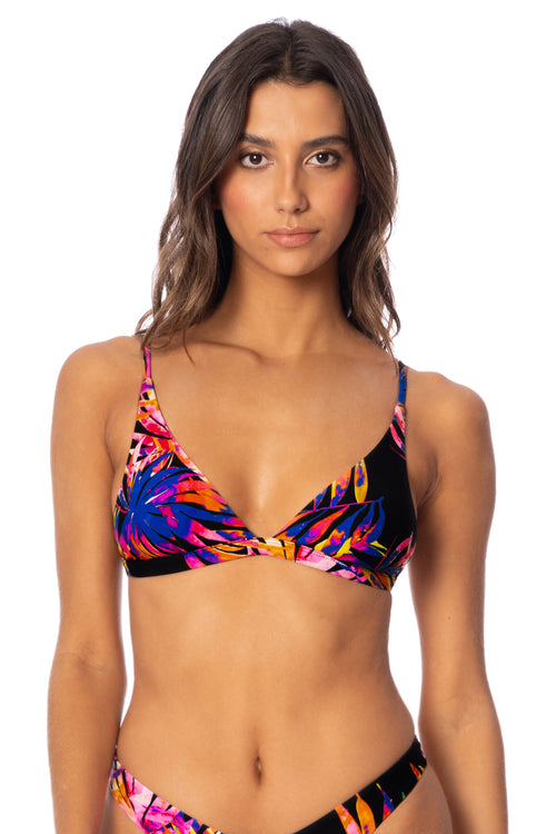 Alternative image -  Maaji Midnight Tropics Ivy Fixed Triangle Bikini Top