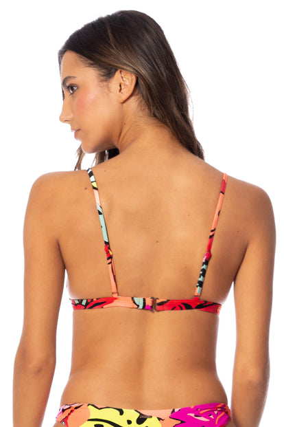 Thumbnail - Maaji Rainforest Ivy Fixed Triangle Bikini Top - 4