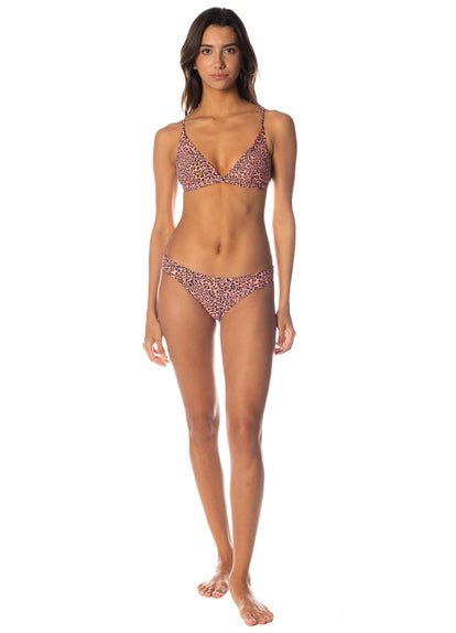  bikini top from Maaji – Coral Panther Ivy Fixed Triangle Top – Category: Apparel , Accessories Clothing Swimwear