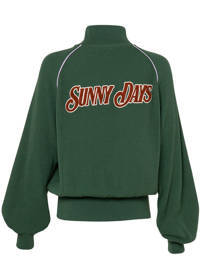  Foto de Shamrock Green Chunky Pull Over by Maaji - Buzos Y Chaquetas - Ropa de Playa