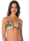 Maaji Funky Fiesta Creta Sporty Bralette Bikini Top