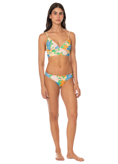  Foto de Tropic Lei Mirage Long Line Triangle Bikini Top by Maaji - Tops - Vestidos de Baño