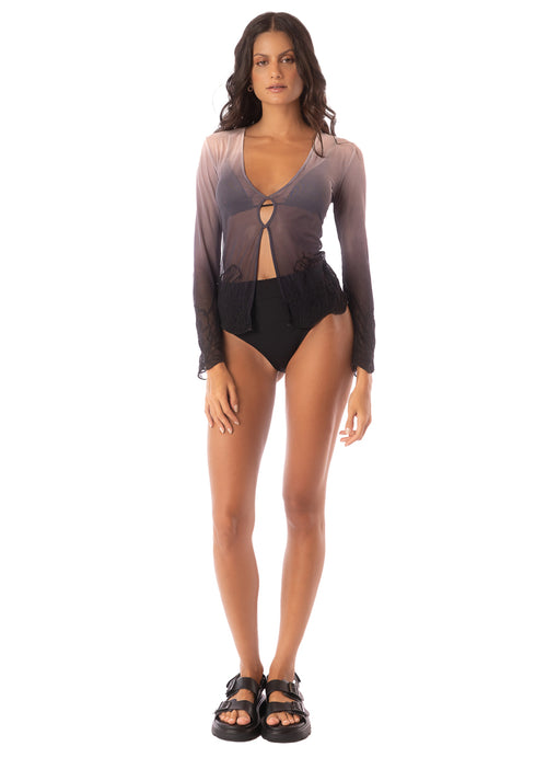 Main image -  crop top from Maaji – Winter Mist Pancy Crop Top – Category: Apparel , Accessories Clothing