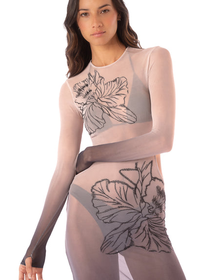  dress from Maaji – Winter Mist Marigold Long Dress – Category: Apparel , Accessories Clothing