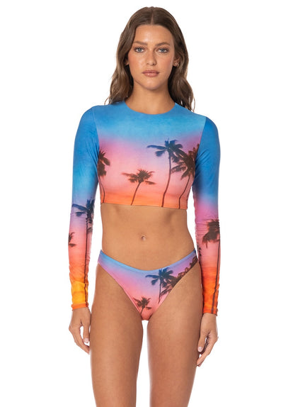  Foto de Peach Drift Sublimity Regular Rise Classic  Bikini Bottom by Maaji - Panties - Vestidos de Baño