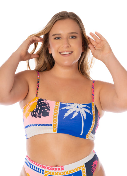 Thumbnail - Foto de Paradise Postals Cyprus Classic Bralette Bikini Top by Maaji - Tops - Vestidos de Baño - 5
