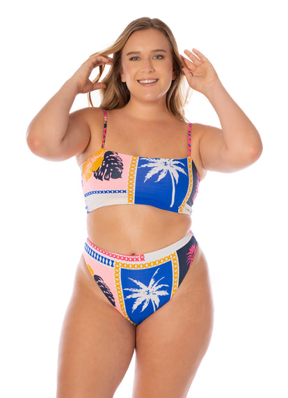 Thumbnail - Foto de Paradise Postals Cyprus Classic Bralette Bikini Top by Maaji - Tops - Vestidos de Baño - 7