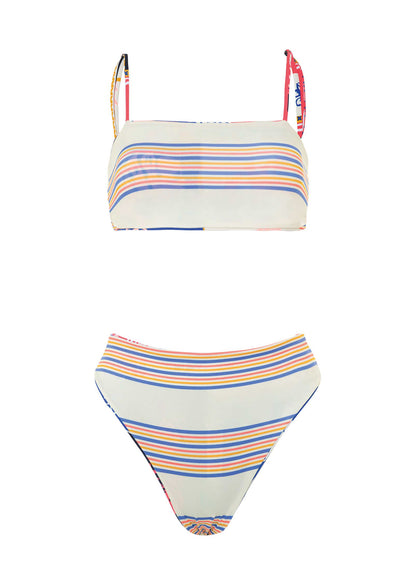  Foto de Paradise Postals Cyprus Classic Bralette Bikini Top by Maaji - Tops - Vestidos de Baño