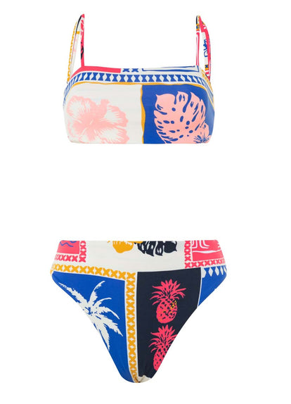  Foto de Paradise Postals Cyprus Classic Bralette Bikini Top by Maaji - Tops - Vestidos de Baño