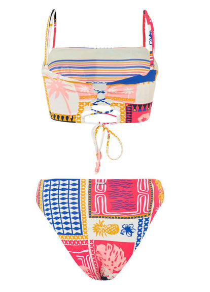 Foto de Paradise Postals Cyprus Classic Bralette Bikini Top by Maaji - Tops - Vestidos de Baño