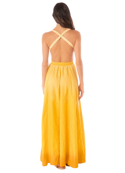  dress from Maaji – Boho Sunrise Canary Long Dress – Category: Apparel , Accessories Clothing