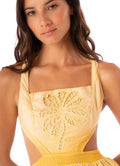 Maaji Boho Sunrise Canary Long Dress