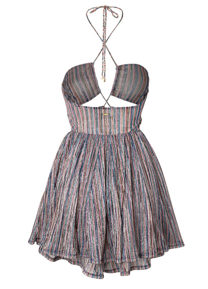  dress from Maaji – Golden Stripes Odaline Short Dress – Category: Apparel , Accessories Clothing