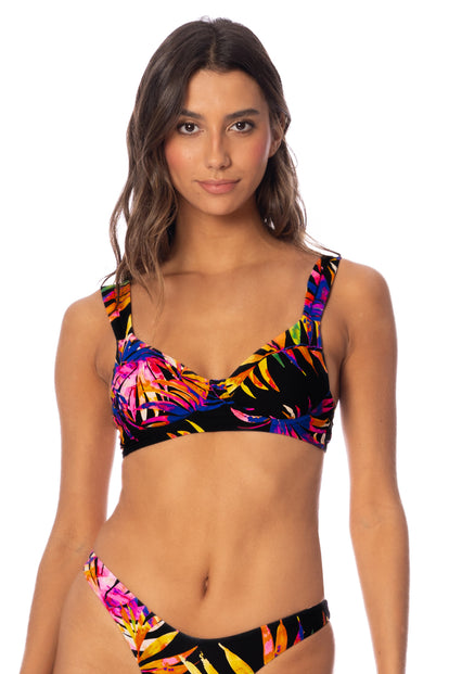 Thumbnail - Maaji Midnight Tropics Bailey Underwire Bikini Top - 3