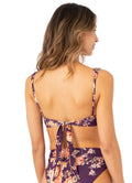 Maaji Vintage Flower Bailey Unmolded Underwire Bikini Top