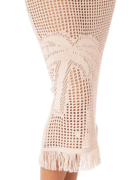 Thumbnail - skirts from Maaji – Vanilla Cream Tano Long Skirt – Category: Apparel , Accessories Clothing - 2