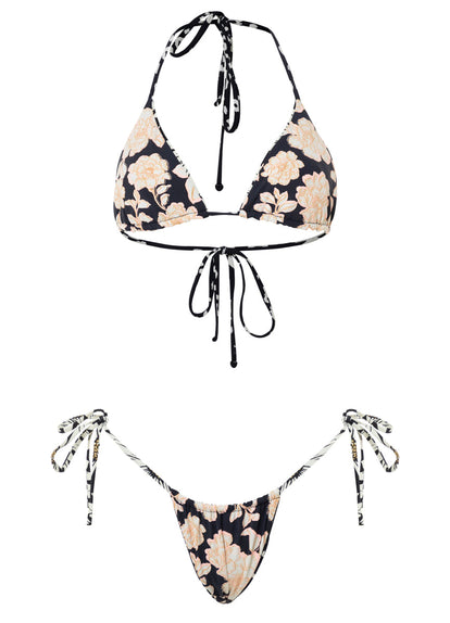  Maaji Ink Cheeta Alana Sliding Triangle Bikini Top