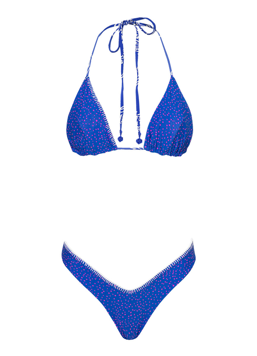 Maaji Coral Bliss Alana Sliding Triangle Bikini Top