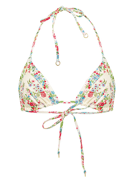 Thumbnail - Maaji Love In Bloom Alana  Sliding Triangle Bikini Top - 8