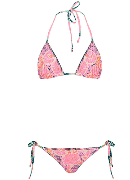  Foto de Blush Floral Alana Sliding Triangle Bikini Top by Maaji - Tops - Vestidos de Baño