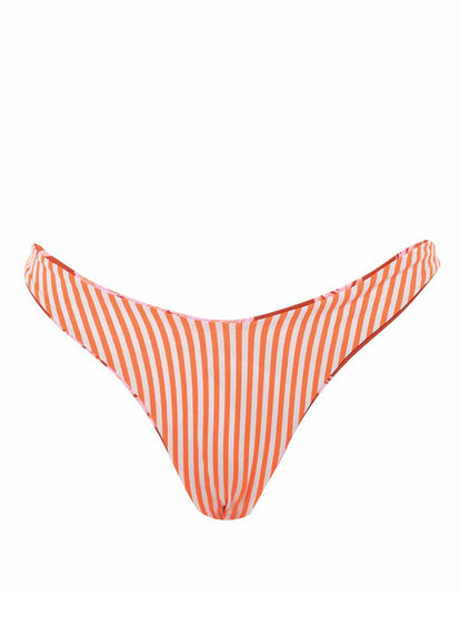  Maaji Darkred Palms Splendour High Leg Bikini Bottom