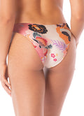Maaji Blushing Flourish Splendour Regular Rise Thin Side Bikini Bottom