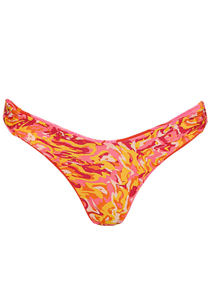 Thumbnail - Maaji Water Blossom Splendour Regular Rise Thin Side Bikini Bottom - 9