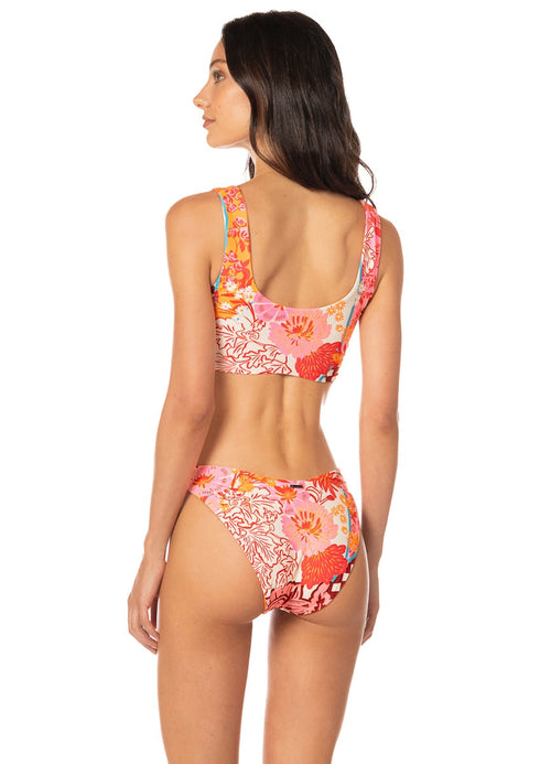 Main image -  Foto de Cosmic Tropic Splendour Regular Rise Thin Side  Bikini Bottom by Maaji - Panties - Vestidos de Baño