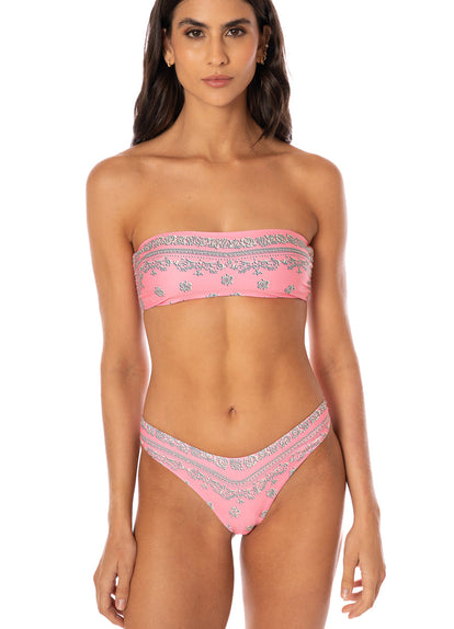 Thumbnail - Maaji Boho Bandana Splendour Regular Rise Thin Side Bikini Bottom - 4