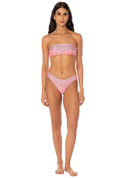 Thumbnail - Maaji Boho Bandana Splendour Regular Rise Thin Side Bikini Bottom - 6