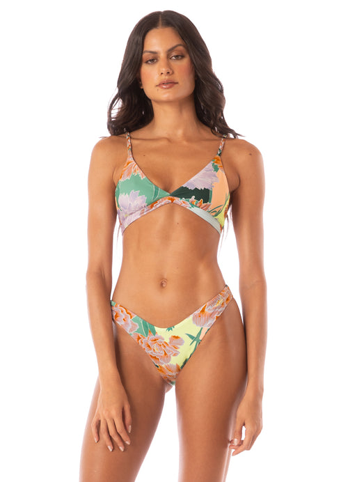 Hover image -  Maaji Japanese Eden Splendour Regular Rise Thin Side Bikini Bottom