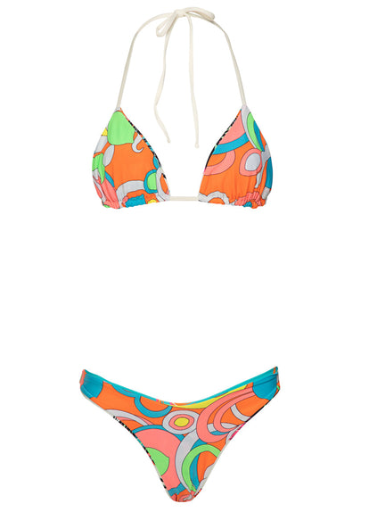 Thumbnail - Foto de Citrus Island Balmy Sliding Triangle Bikini Top by Maaji - Panties - Vestidos de Baño - 7