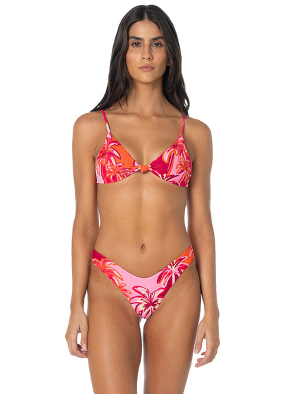  Foto de Romantic Tapestry Splendour Regular Rise Thin Side Bikini Bottom by Maaji - Panties - Vestidos de Baño