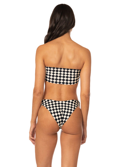  Foto de Tropic Chess Splendour Regular Rise Thin Side Bikini Bottom by Maaji - Panties - Vestidos de Baño