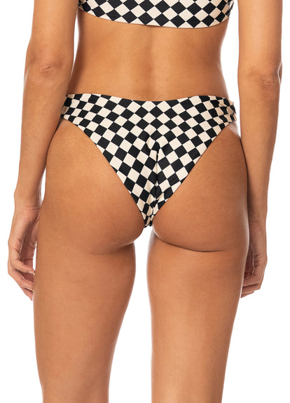  Foto de Tropic Chess Splendour Regular Rise Thin Side Bikini Bottom by Maaji - Panties - Vestidos de Baño