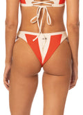Maaji Sunny Cola Splendour Regular Rise Thin Side Bikini Bottom